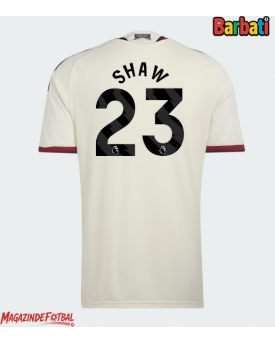 Manchester United Luke Shaw #23 Tricou Fotbal Replică 2026-27 Barbati Treilea